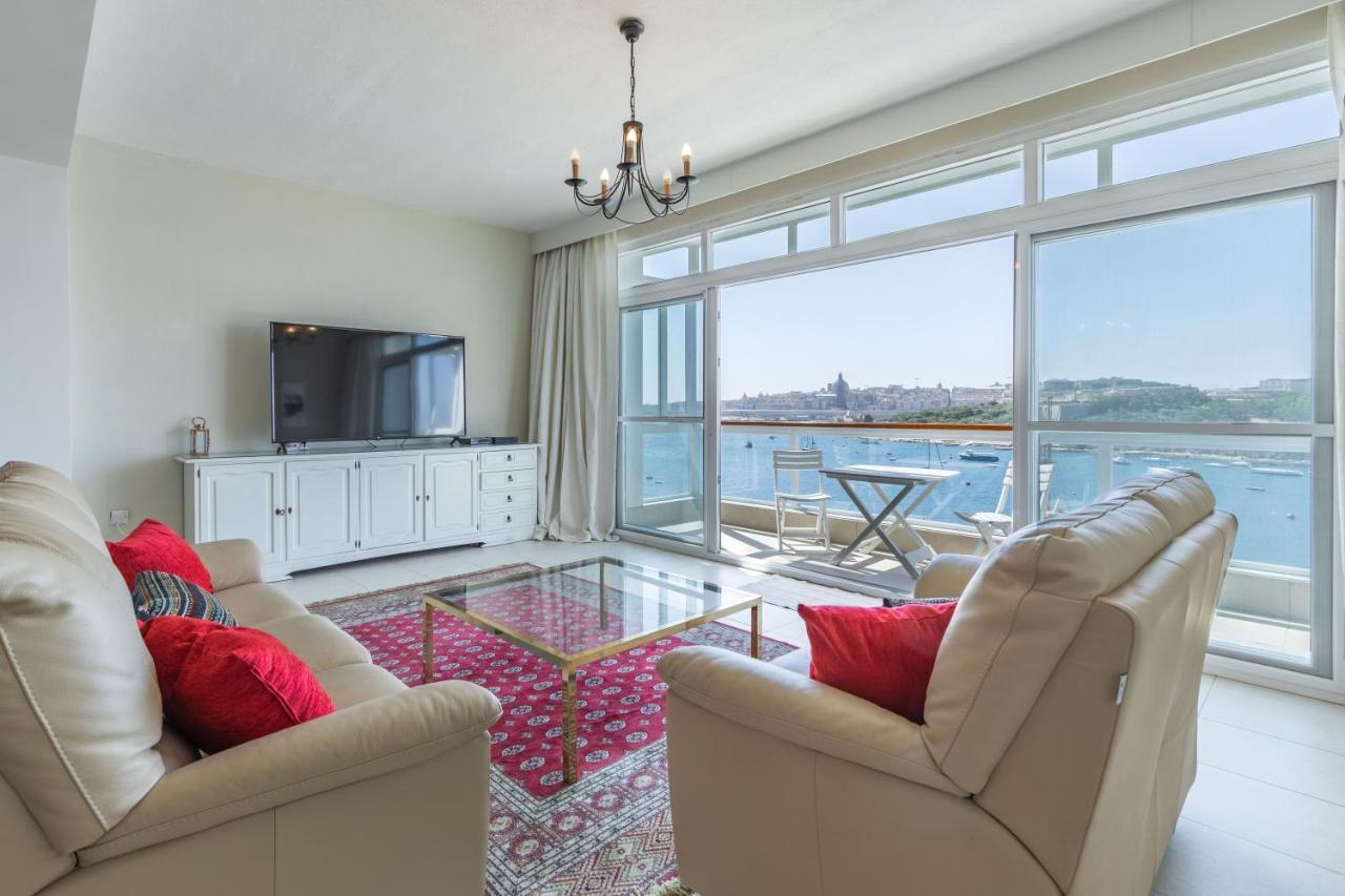 Stunning - Seafront 3-Bedroom 6Th Floor Sliema Exterior photo